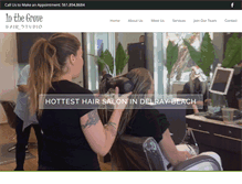 Tablet Screenshot of inthegrovehairstudio.com